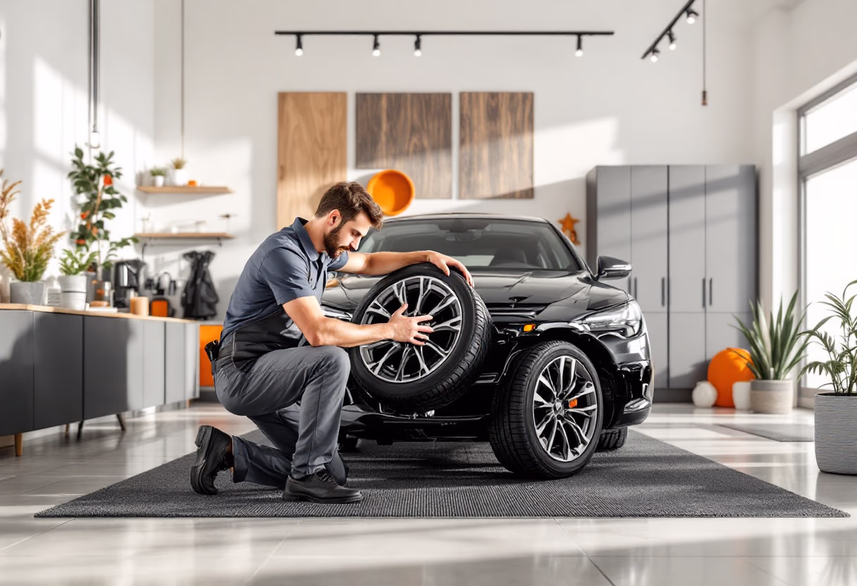 Hochwertige Komponenten im Einbau